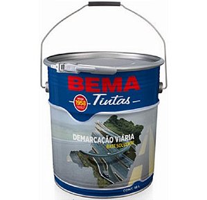 Demarcação Viária Base Solvente Bemavia 3,6L Amarelo - BEMA