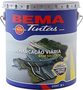 Demarcação Viária Base Solvente-bema 18L