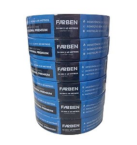 FITA CREPE PREMIUM AZUL 24x40m