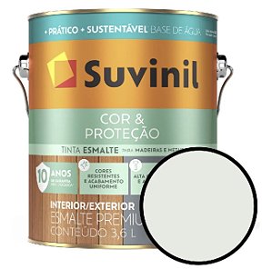 Esmalte Suvinil Cor & Proteção Gelo Acetinado Base Água 3,6l