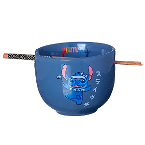 BOWL C/ HASHI 500ML STITCH