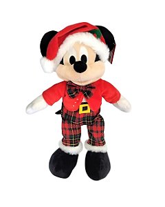 Pelúcia Mickey Mouse 30cm - Natal
