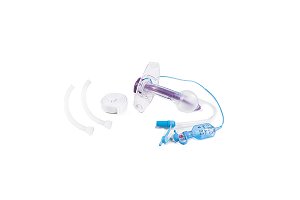 Cânula Traqueostomia Blue Line Supra com Cuff - Com Balão - 10,0mm - 100.870.100 - Portex