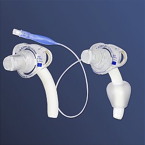 Cânula de Traqueostomia 7.0mm (5UN70R) Adulto Flexível Shiley™ sem Balão e Cânula Interna Reutilizável