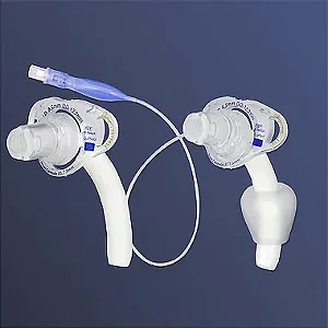 Cânula de Traqueostomia 6.5mm (4UN65R) Adulto Flexível Shiley™ sem Balão e Cânula Interna Reutilizável