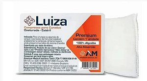 Curativo Algodonado Estéril 10cm x 15cm Zobec - Luiza - Amed