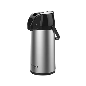 GARRAFA TERMICA EXCLUSIVA 1,9L INOX/PRETO - 09510.2610.61