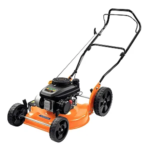 CORTADOR DE GRAMA A GASOLINA TRAMONTINA CC45M COM DIÂMETRO DE CORTE DE 450 MM MOTOR 4 HP E CHASSI METÁLICO - 79747401