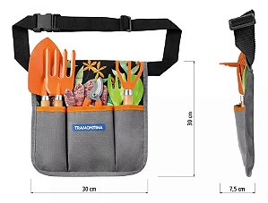 CONJUNTO PARA JARDINAGEM TRAMONTINA COM CINTO 8 PEÇAS - 78119805