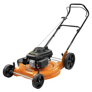 CORTADOR DE GRAMA A GASOLINA TRAMONTINA CC50M DIÂMETRO DE CORTE DE 500 MM MOTOR 6 HP E CHASSI METÁLICO - 79762601