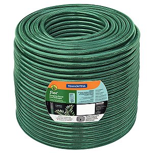 MANGUEIRA FLEX TRAMONTINA VERDE EM PVC 3 CAMADAS 300 M - 79170530