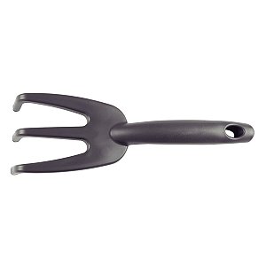 ANCINHO COM 3 DENTES PARA JARDINAGEM TRAMONTINA EM PLÁSTICO GRAFITE - 78108024