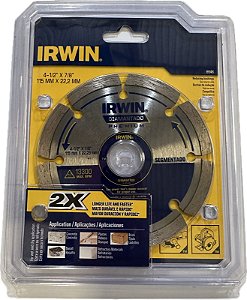 DISCO DIAM SEGM IRWIN PREM 115MMX22.22MM - IW8946