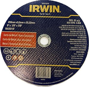 DISCO DE CORTE INOX 230X3,2X22,2MM - IW3223032