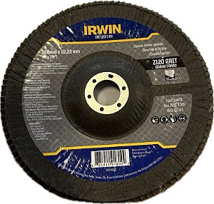 DISCO FLAP DE ZIRCONIA 180X22,23MM G120 - IW7120FZBR