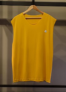 Regata Machão Dusk Basic Amarelo Mostarda