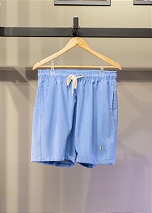 Short Linho Dusk Azul Claro