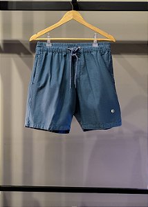 Short Linho Dusk Exclusive Azul Petróleo