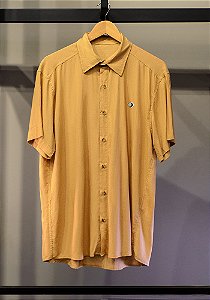 Camisa Linho Manga Curta Dusk Terra