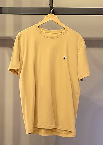 T-Shirt Pima Amarelo Claro
