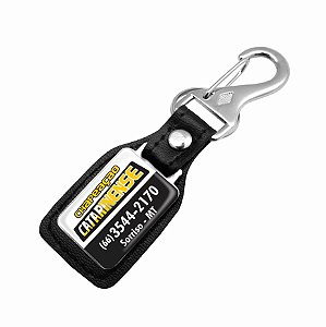CHAVEIRO COURO SINT.  PERSONALIZADO