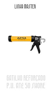 Aplicador Master de Silicone e PU 400ml - Gatilho Reforçado em Polipropileno