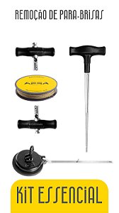 Kit Appa Remoção Para-brisa Essencial - Cabo Dourado