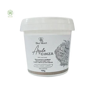 Argila Cinza Facial, Capilar e Corporal 100% Natural Blue Moon