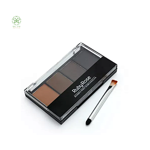 Paleta de Sombra para Sobrancelha - Ruby Rose