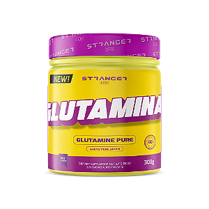 Glutamina 100% Pura 300g - Stranger Labs