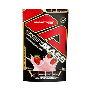 Tasty Mass Hypercaloric sabor Strawberry 3kg - Adaptogen