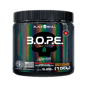 Pre Workout B.O.P.E sabor Frutas Vermelhas 150g - Black Skull