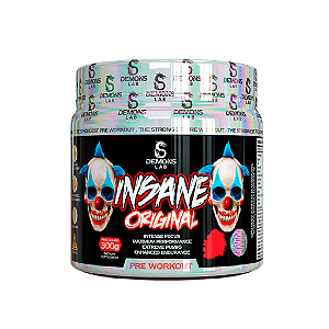 Pre Workout Insane Original sabor Laranja 300g - Demons Lab