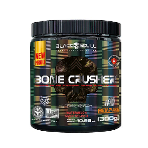 Pre Workout Bone Crusher sabor Melância 150g - Black Skull