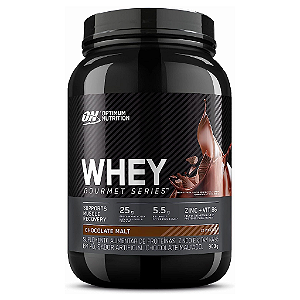 Whey Gourmet Series sabor Chocolate 900g - Optimum Nutrition