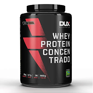 Whey Protein Concentrado Chocolate 900g - DUX Nutrition