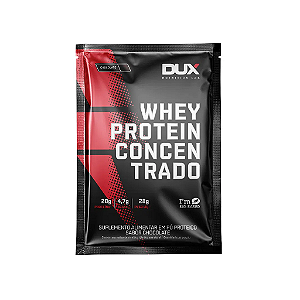 Sachê Whey Protein Concentrado sabor Chocolate 28g - Dux Nutrition