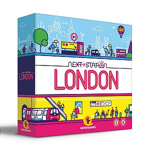 Jogo De Mesa Metroviário Next Station: London PaperGames