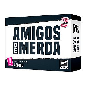 Amigos de Merda Jogo de Cartas Humor Buró