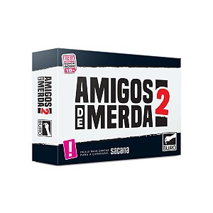 Amigos de Merda 2 Jogo de Cartas Humor Buró