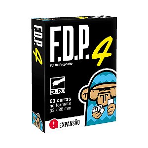 FDP - Foi de Propósito 4, Jogo de Cartas para Rir
