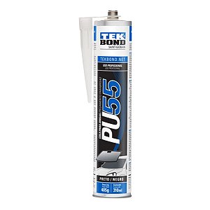 Adesivo PU55 Cola Parabrisas Preto 405G-310ML