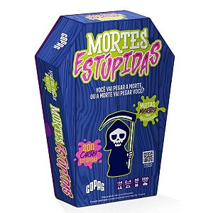 Jogo De Tabuleiro Mortes Estúpidas Copag Com 204 Cartas