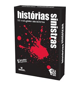Histórias Sinistras Black Stories Enigmas Macabros Galápagos