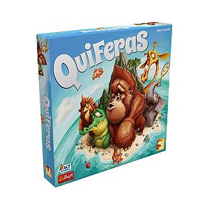 Jogo De Cartas Infantil Animais Mutantes QuiFeras Galápagos