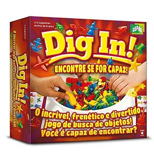 Jogo De Busca Dig In  Encontre Se For Capaz Copag