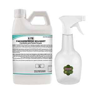 Aromatizador De Roupas Finisherfresh Bouquet 2L + Borrifador