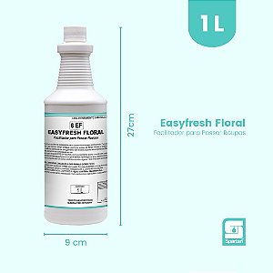 Kit 2 Facilitadores Para Passar Roupas Easyfresh Floral 1 L