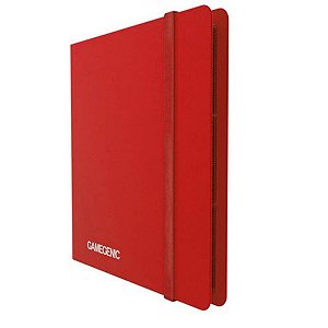 Casual Album 24-Pocket Vermelho Cartas Padrão