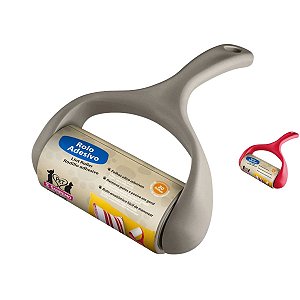 Rolo Adesivo 30 Folhas Remove Tira Pelos Multiuso - Sanremo